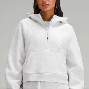 Scuba Oversized Half Zip Hoodie